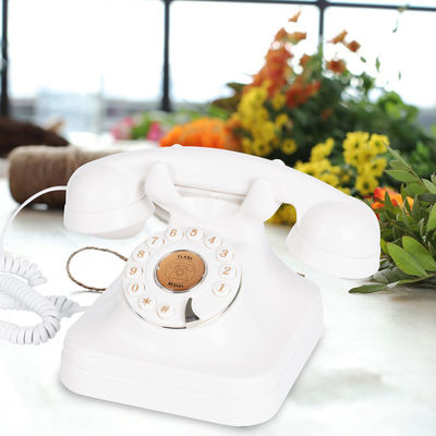 Stylische Hochzeits-Gästebuch Telefon Wiederaufladbarer Strom Vintage-Telefon-Recorder für Hochzeit