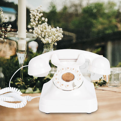 Stylische Hochzeits-Gästebuch Telefon Wiederaufladbarer Strom Vintage-Telefon-Recorder für Hochzeit