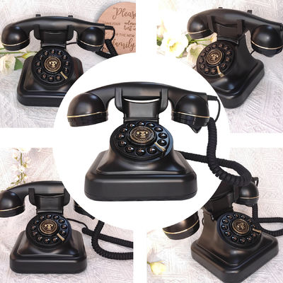 Weißes Telefon Gästebuch mit Zubehör USB-Kabel