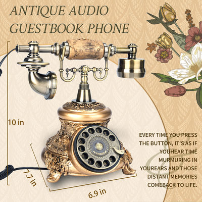 Gäste Sprachnachrichten Telefon Gästebuch Feierlichkeiten Sprachaufzeichnung Gästebuch