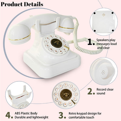 Wiederaufladbare Telefone Gästebuch Hochzeiten Duschen virtuelles Audio für Erinnerungen zu schaffen