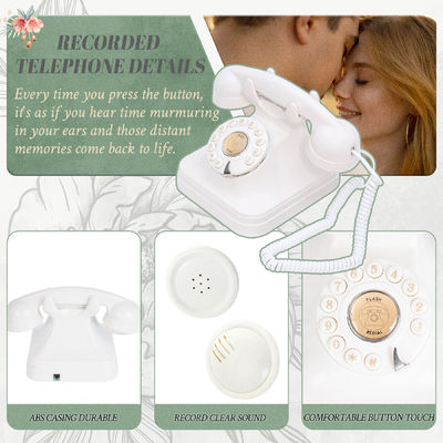 USB-Recorder Gästebuch Geliebte Momente 10 Stunden Batterie Audio Telefon Gästebuch