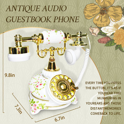Audio-Aufnahmen Hochzeits-Gästebuch Telefon Klares Hörbuch für Abschlussfeiern