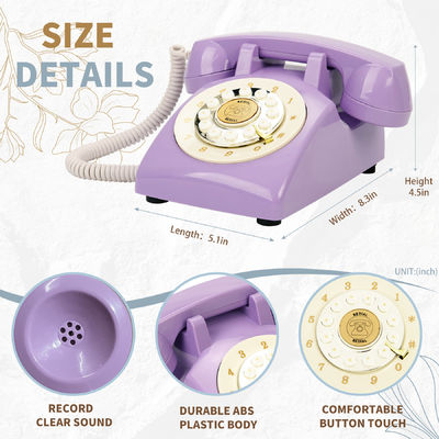 Vintage Audio Gästebuch Telefon einzigartige 10 Stunden Voicemail Nachricht Recorder