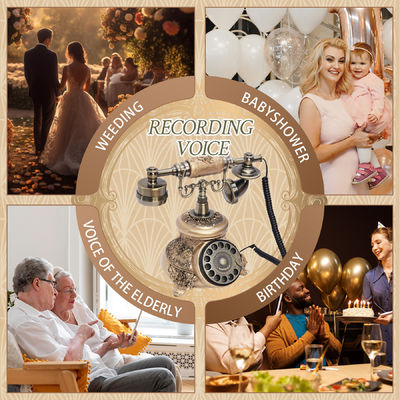 Klarer Tontelefon Hochzeit Gästebuch Hochzeit Audio Gästebuch Für Babyduschen 10 Stunden