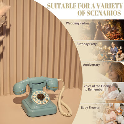 32 GB Telefon Gästebuch Hochzeiten Geburtstage Audio-Nachricht Gästebuch