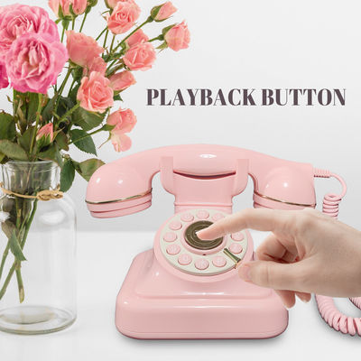 Plastiktelefon Audio Gästebuch 32 GB Speicher Telefon Gästebuch Hochzeit