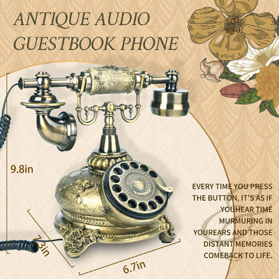 Spezielle Nachricht 32 GB Telefon Audio Gästebuch für Hochzeitsfeiern