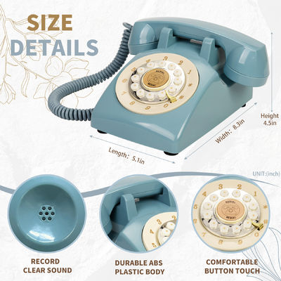 Veranstaltungen Voicemail Gästebuch Klares Aufnehmen Telefon Audio Gästebuch Blau