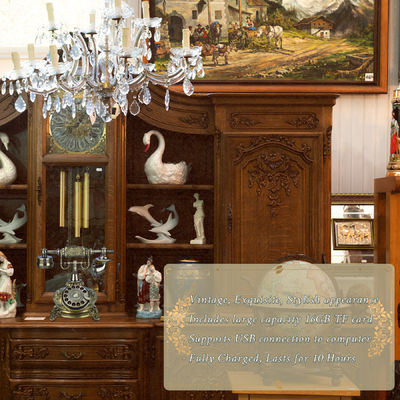 10 Stunden Aufnahme Gästebuch Kunststoff Material USB kompatibel für jeden besonderen Anlass