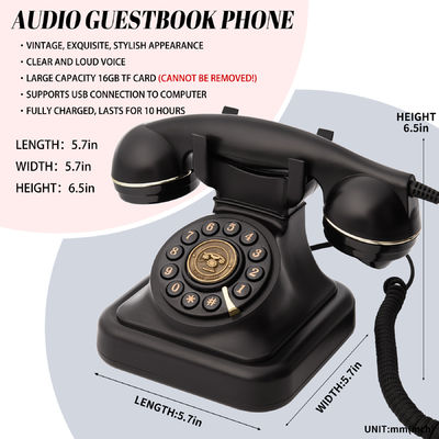 Gästebuch 32 GB Audio Gästebuch Hochzeit zu besonderen Anlässen