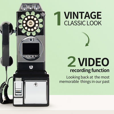 Personalisierte Retro Hochzeit Audio Video Gästebuch ABS Plastik Bankett Party Gast Segen Anmeldebuch Personalisierte Sprachnachricht