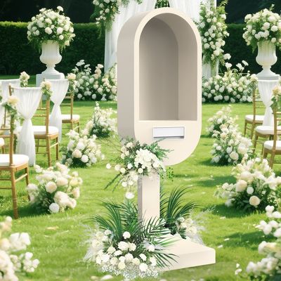 Premium-Metall-Hochzeitstelefon mit Audio/Video-Gästebuch-Aufnahmesystem
