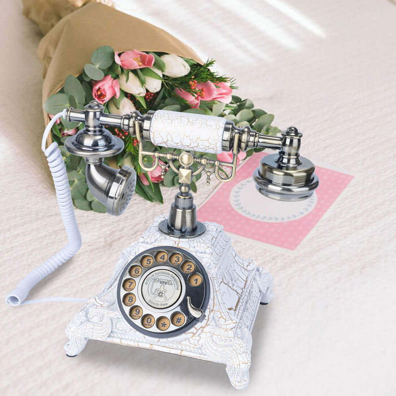 Party Versammlung Gästebuch Telefon USB-Schnittstelle Rotary Telefon Nachricht Aufzeichnung Hochzeit